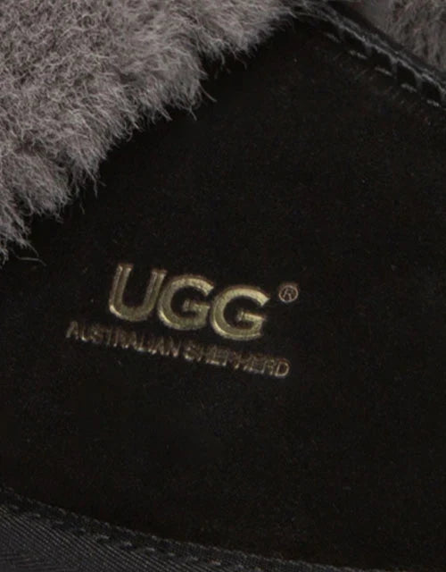 Muffin Slipper in Black