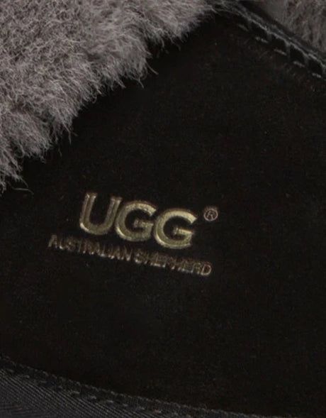 Muffin Slipper in Black