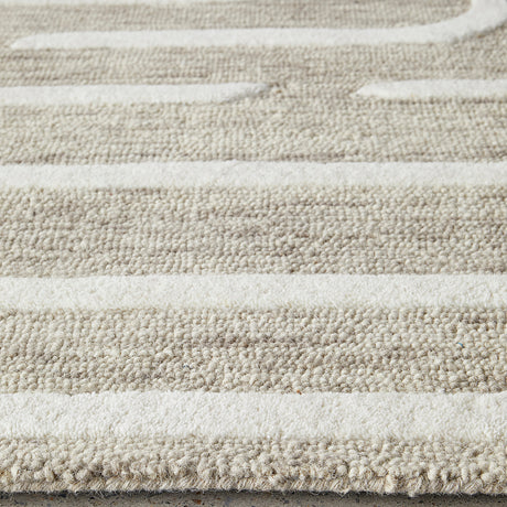 Summit Maze Linen Rug