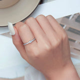 Solid 925 Sterling Silver Little Princess Ring