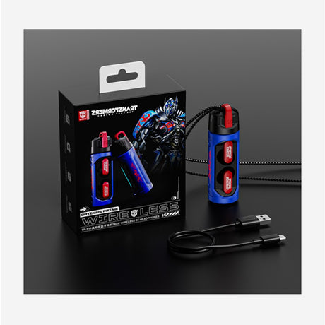Transformers TWS Wireless Earbud Low Latency Earphones Bluetooth V5.4 TF-T11 - Blue Red