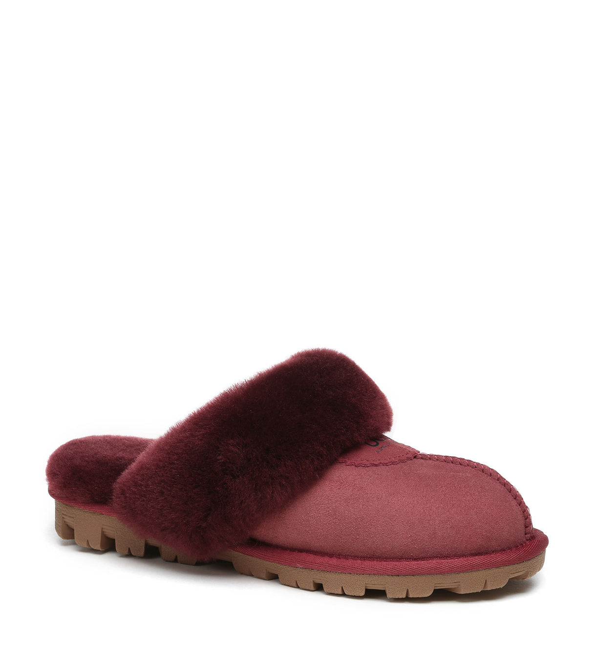 Australian Shepherd UGG Waffle Slipper - Sangria