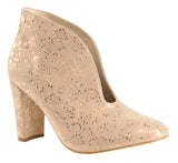 Bosccolo Womens Boots - Silver Plated Pale Pink