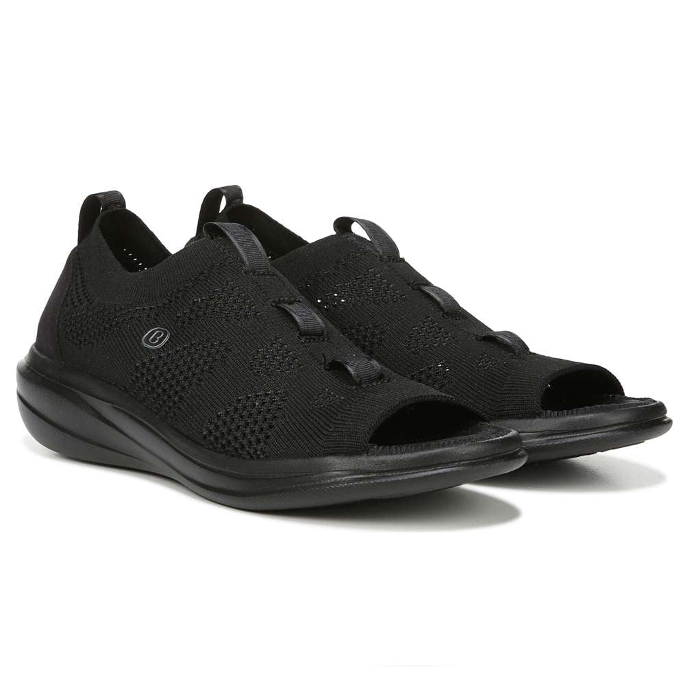 Bzees Charm Open-Toe - Black