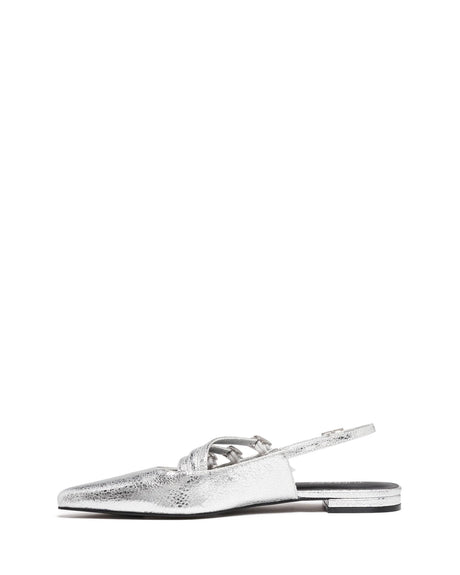 Therapy Lisst Silver Cracked Metallic