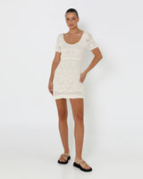 Lost In Lunar Women's Ivy Knit Dress - Milk