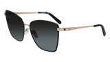 Salvatore Ferragamo SF279S Womens Sunglasses - Rose Gold/Black