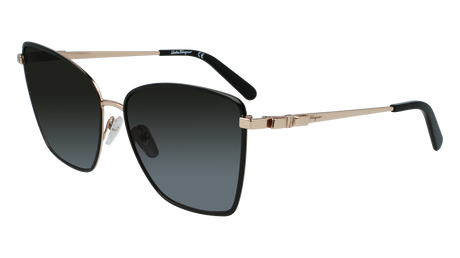 Salvatore Ferragamo SF279S Womens Sunglasses - Rose Gold/Black