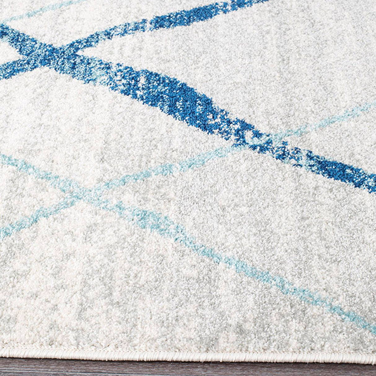 Oasis 452 Blue Runner Rug