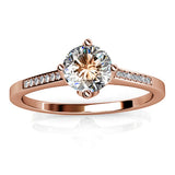 Krystal Couture Covenant Ring Embellished with Swarovski Crystals