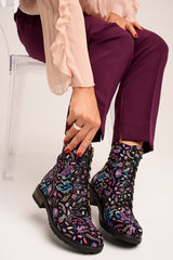 Bosccolo Womens Boots - Sealife Purple