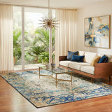 Anastasia 252 Blue Rug