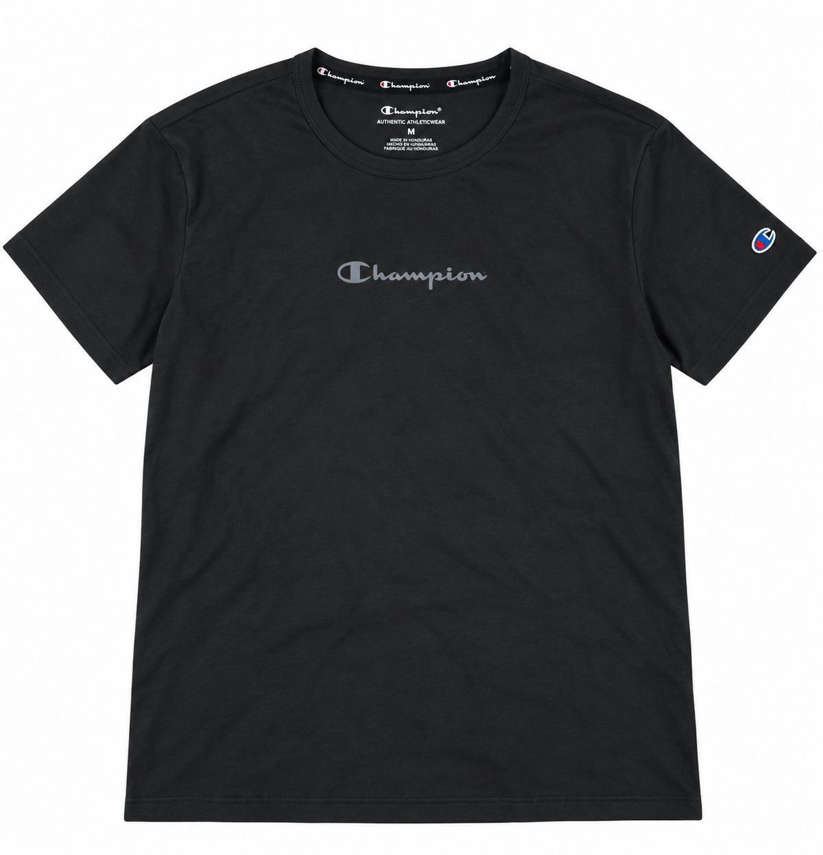 Champion Women's Scr Short Sleeve Tonal Tee - Black
