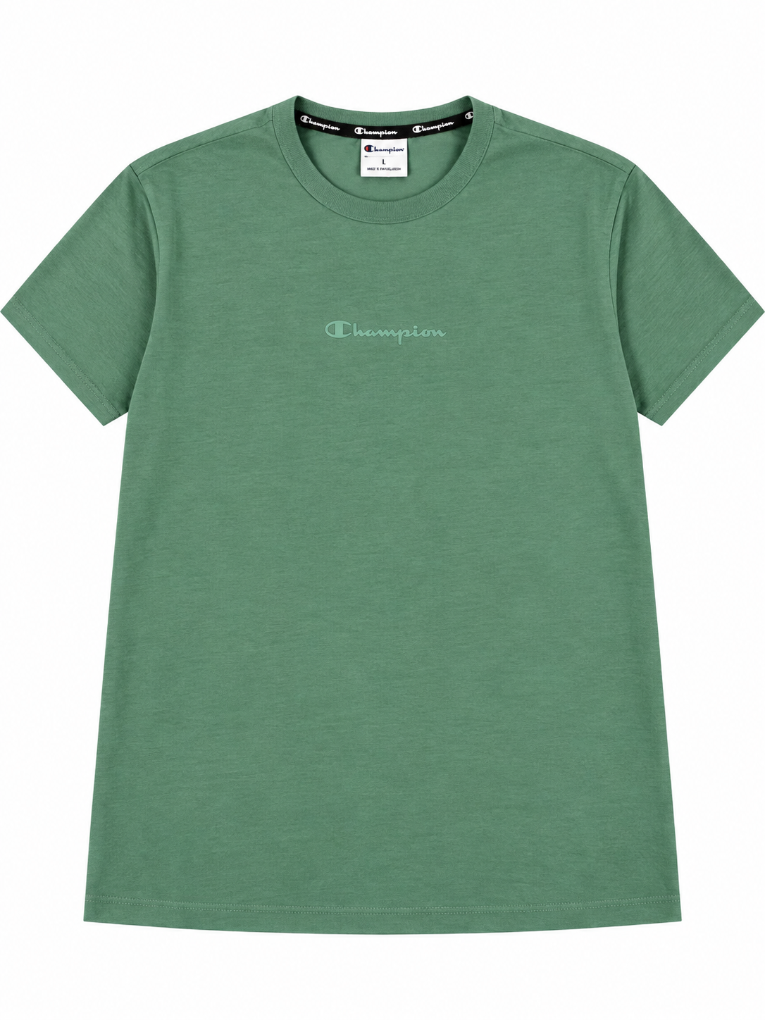 Champion Women's Scr Short Sleeve Tonal Tee - Oak Green Csi