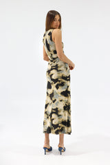 Madison The Label Rossi Maxi Dress - Eclipse Print