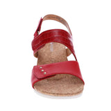 Revere Grenada Wedge - Red French/Croc