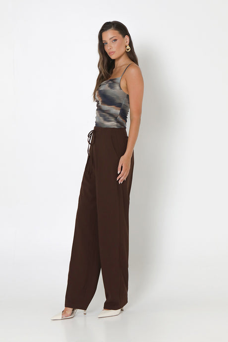 Madison The Label Monte Top - Dusk Print