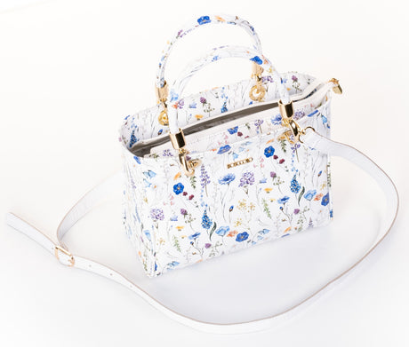 Bosccolo Bag - Flowers/White