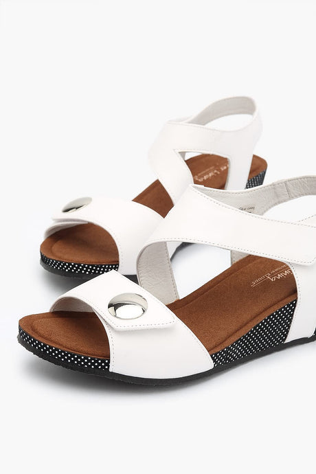 Silver Lining Kylie Polka White