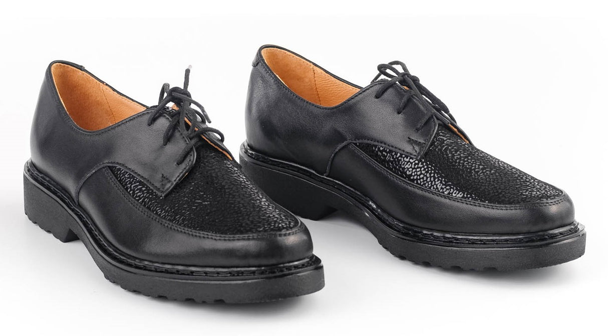 Bosccolo Womens Moccasin - Black