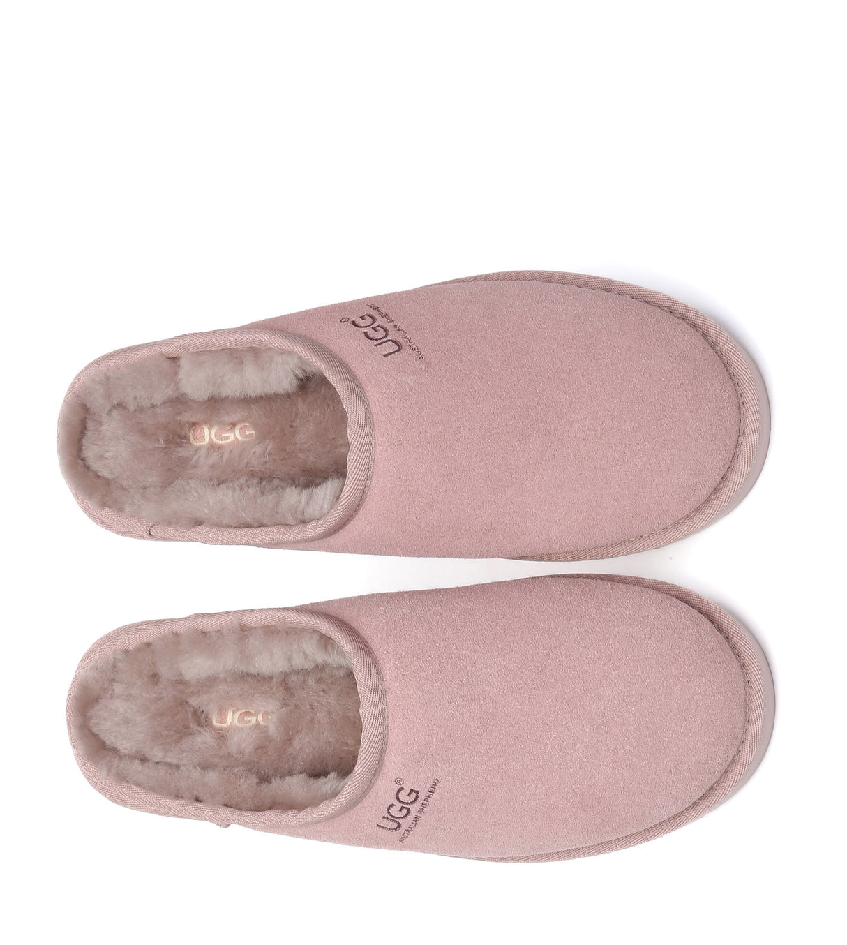 Australian Shepherd UGG Nano Classic Slipper - Rose Pink