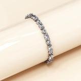 Bullion Gold Empire Sparkling Zirconia Bracelet