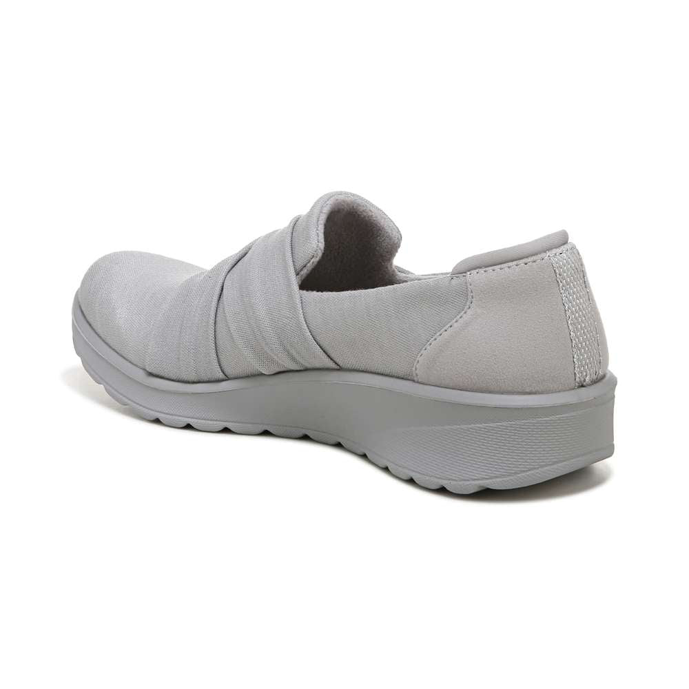Bzees Glimmer Slip-On - Silver Smoke Shimmer