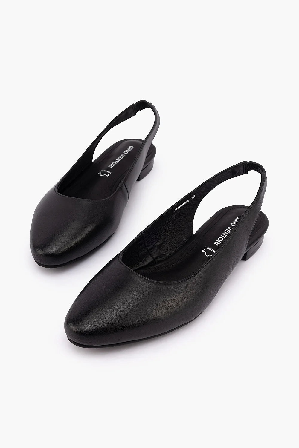 Gino Ventori Madeline Black Leather