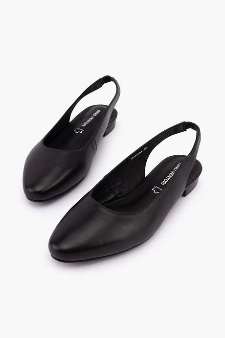 Gino Ventori Madeline Black Leather