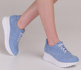 Bosccolo Womens Sneakers - Blue