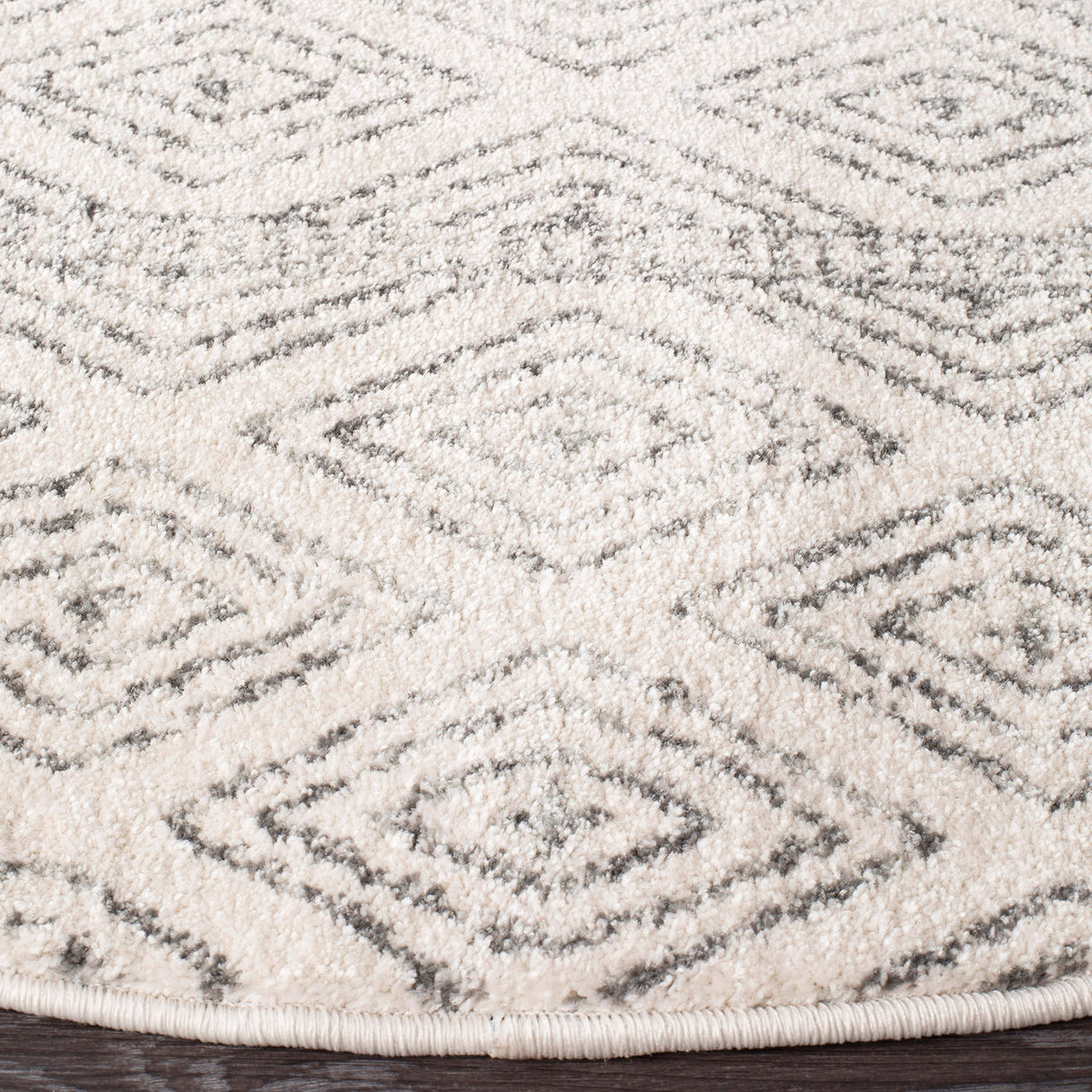 Oasis 450 Grey Round Rug