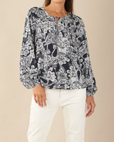 Amelius Halena Long Sleeve Blouse - Multi