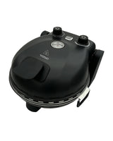 TODO 1400W Electric Pizza Maker Pizza Oven 30cm Ceramic Stone Plate 420A„ƒ Temperature - Black
