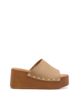Therapy Imani Toffee Faux Suede