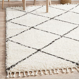 Saffron 22 White Rug