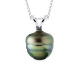 Pendant Tahitian Pearl Yellow Gold