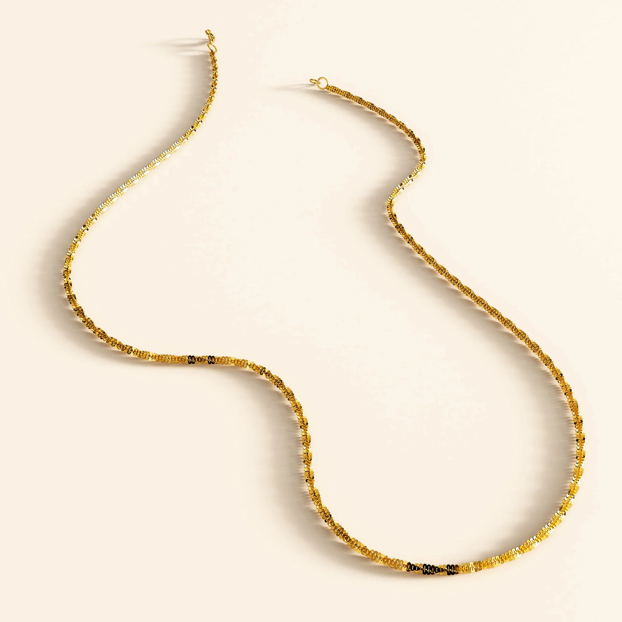 Bullion Gold Chloe Chain Link Necklace in Gold