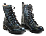 Bosccolo Womens Boots - Green Croco