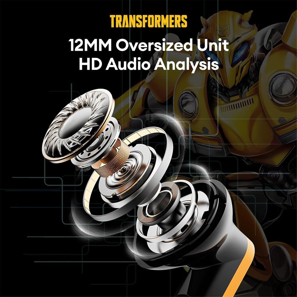 Transformers TWS Wireless Earbud Low Latency Earphones Bluetooth V5.4 TF-T11 - Black