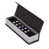 Boxed 5 Pairs Multi-Colour Stud Set Embellished with SWAROVSKI® crystals