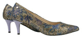 Bosccolo Womens High Heels - Purple / Gold