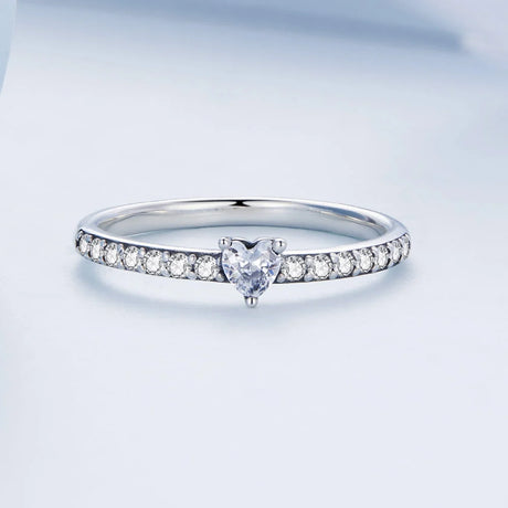 Solid 925 Sterling Silver Little Princess Ring