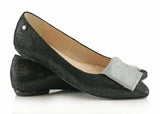 Bosccolo Womens Ballerina Pillow Elite - Black/Gray