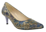 Bosccolo Womens High Heels - Purple / Gold