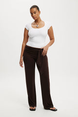 Cotton On Women's Hold Me Short Sleeve - White