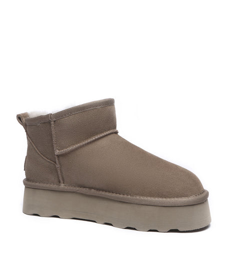 Australian Shepherd UGG Thick Bottom Ronnie - Caribou