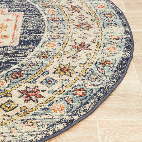 Legacy 855 Ecru Round Rug