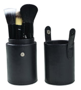 12 Piece Professional Makeup Brush Set Soft Bristle Carry Case Black