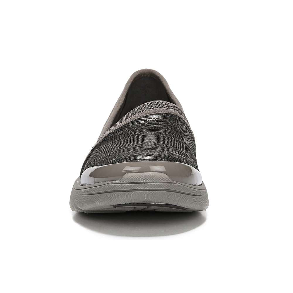 Bzees Lollipop Slip-On Casual Sneaker - Bronze Shimmer