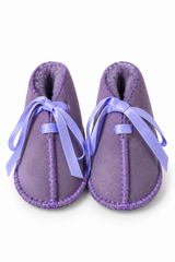 Australian Leather Ugg Infant Ribbon - Lilac Purple - Small